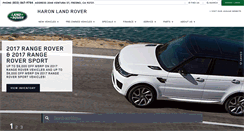 Desktop Screenshot of haronlandrover.com